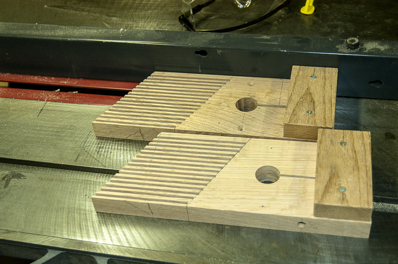 wooden feather boards